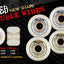 Bones X Formula 99 V8 Doublke Wide 54 x 39 - 54mm - Spin Limit Boardshop
