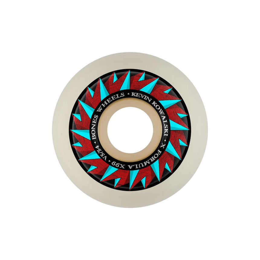 Bones X Formula Wheels V5 Sidecut 99A - 54mm - Spin Limit Boardshop