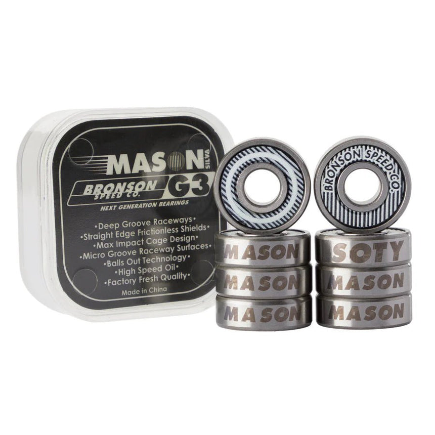 Bronson G3 Mason Silva Bearing - Spin Limit Boardshop