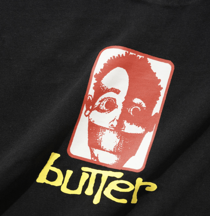 Butter Bound Tee - Black - Spin Limit Boardshop
