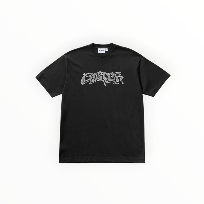 Butter Drummer Tee - Black - Spin Limit Boardshop