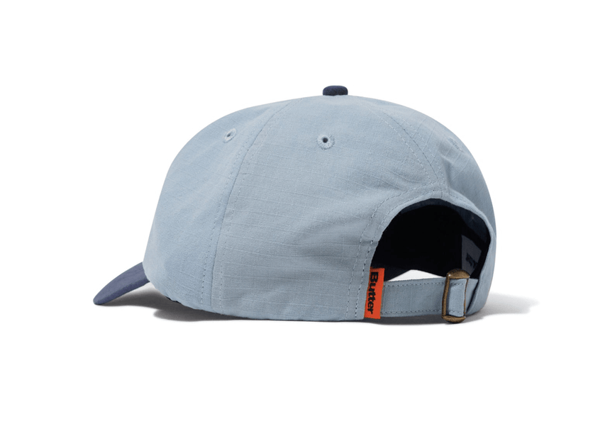 Butter Goods Abseil 6 Panel Cap - Light Blue - Spin Limit Boardshop