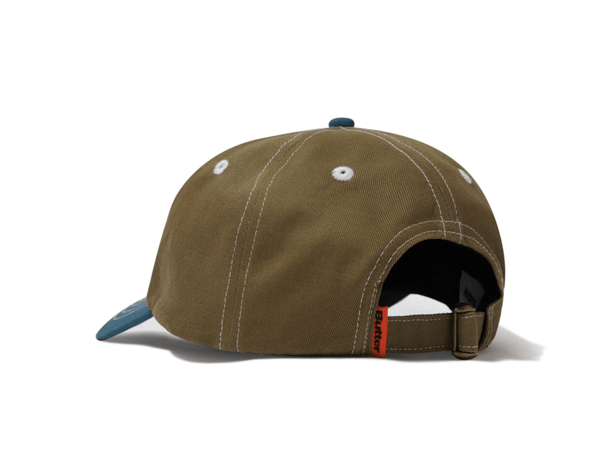 Butter Goods Ace 6 Panel Cap - Olive - Spin Limit Boardshop