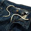 Butter Goods Burn Wide Cut Denim Jeans - Dark Indigo Plaid - Spin Limit Boardshop