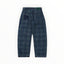 Butter Goods Burn Wide Cut Denim Jeans - Dark Indigo Plaid - Spin Limit Boardshop