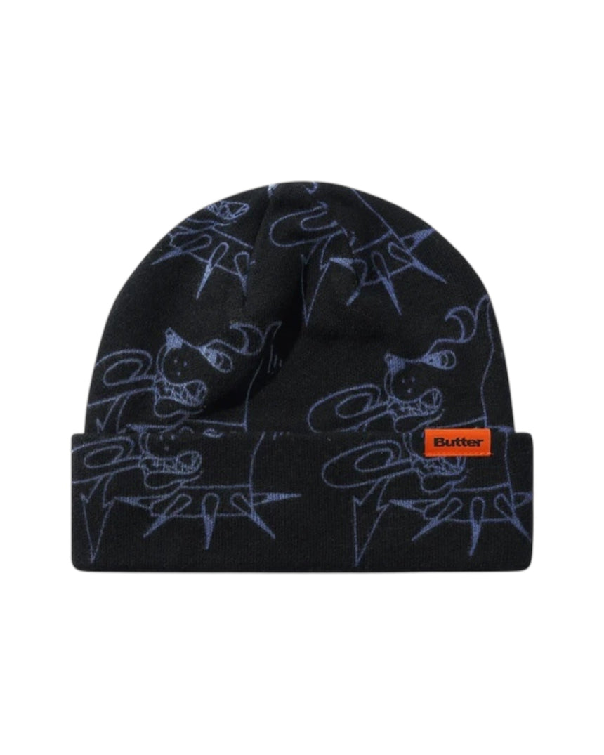 Butter Goods Canine Beanie - Black - Spin Limit Boardshop
