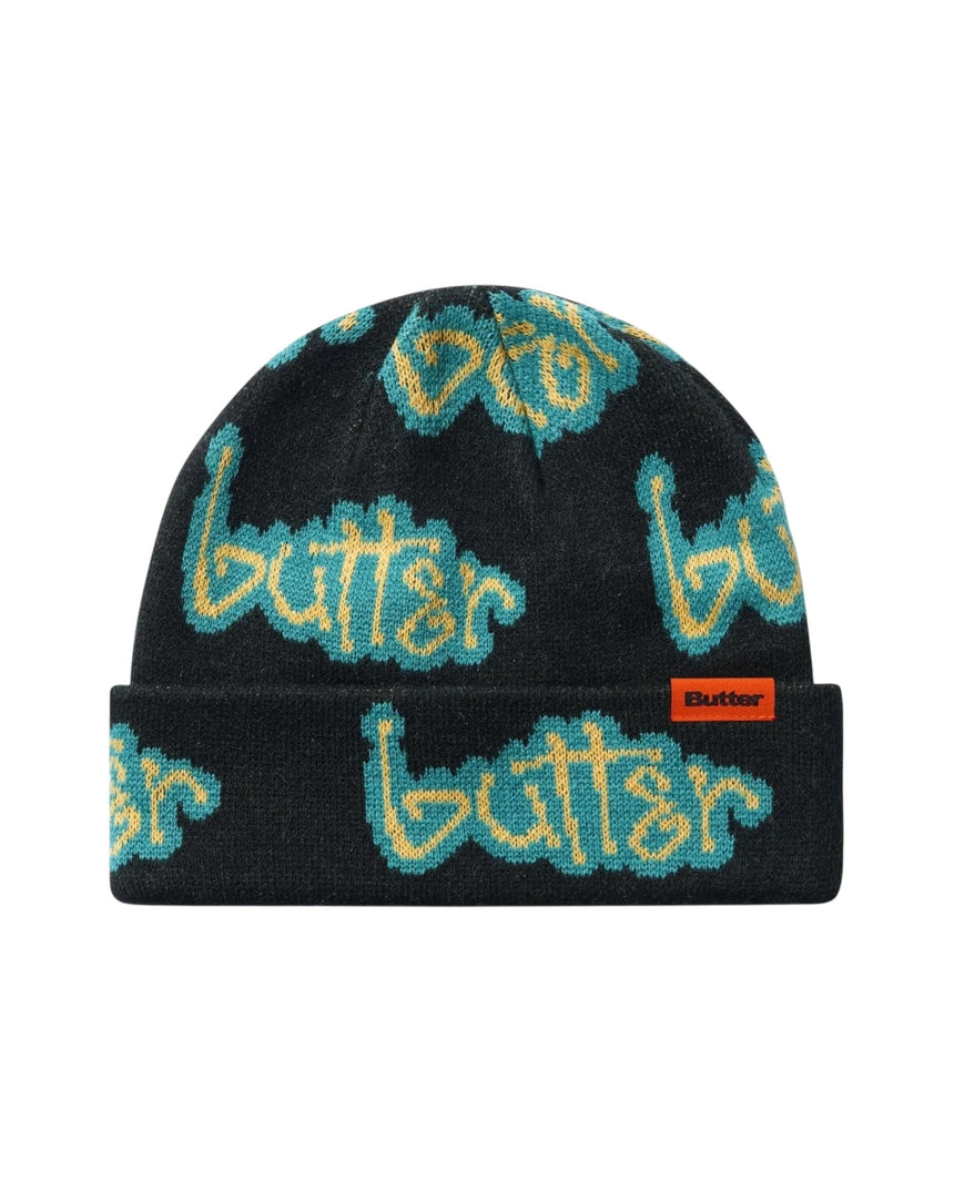 Butter Goods Connection Beanie - Black - Spin Limit Boardshop