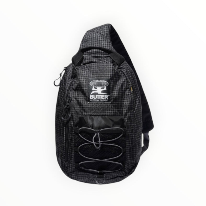 Butter Goods Cordura Express Shoulder Bag - Black - Spin Limit Boardshop