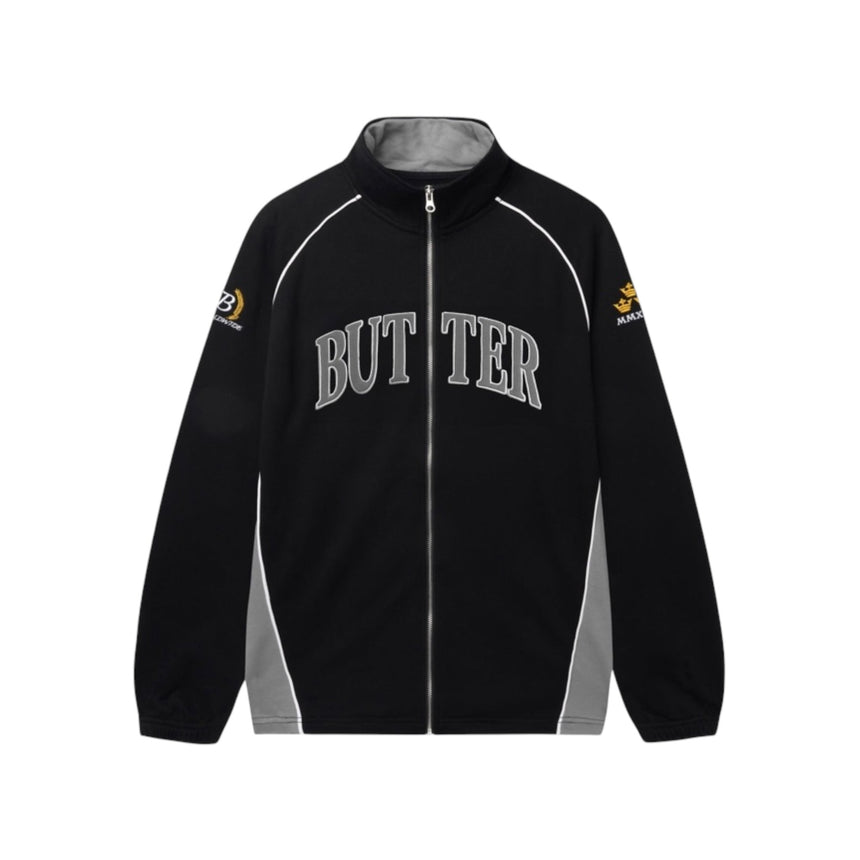 Butter Goods Crown Applique Jacket - Black - Spin Limit Boardshop