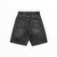 Butter Goods Drummer Baggy Denim Shorts - Streakly Black - Spin Limit Boardshop