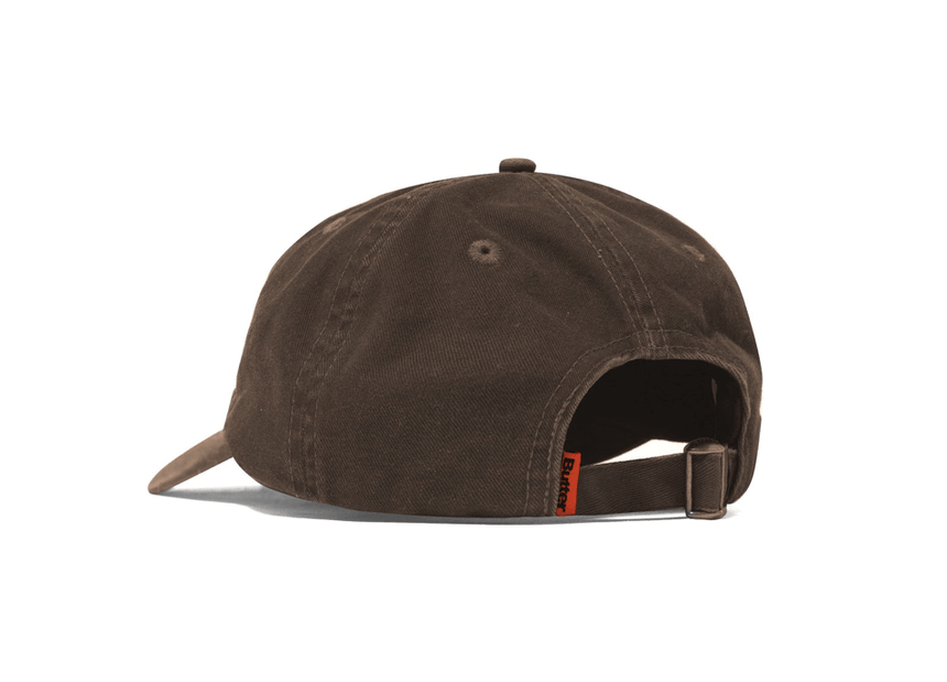 Butter Goods Encounter 6 Panel Cap - Brown - Spin Limit Boardshop
