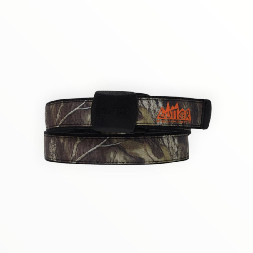 Butter Goods Equipment Woven Belt - Forest Camo - Spin Limit Boardshop
