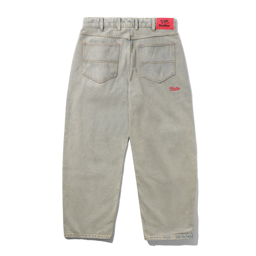 Butter Goods Garage Denim Jeans - Sunfade Blue - Spin Limit Boardshop
