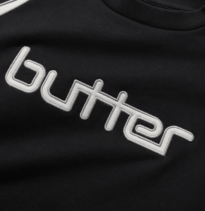 Butter Goods Match Crewneck - Black - Spin Limit Boardshop
