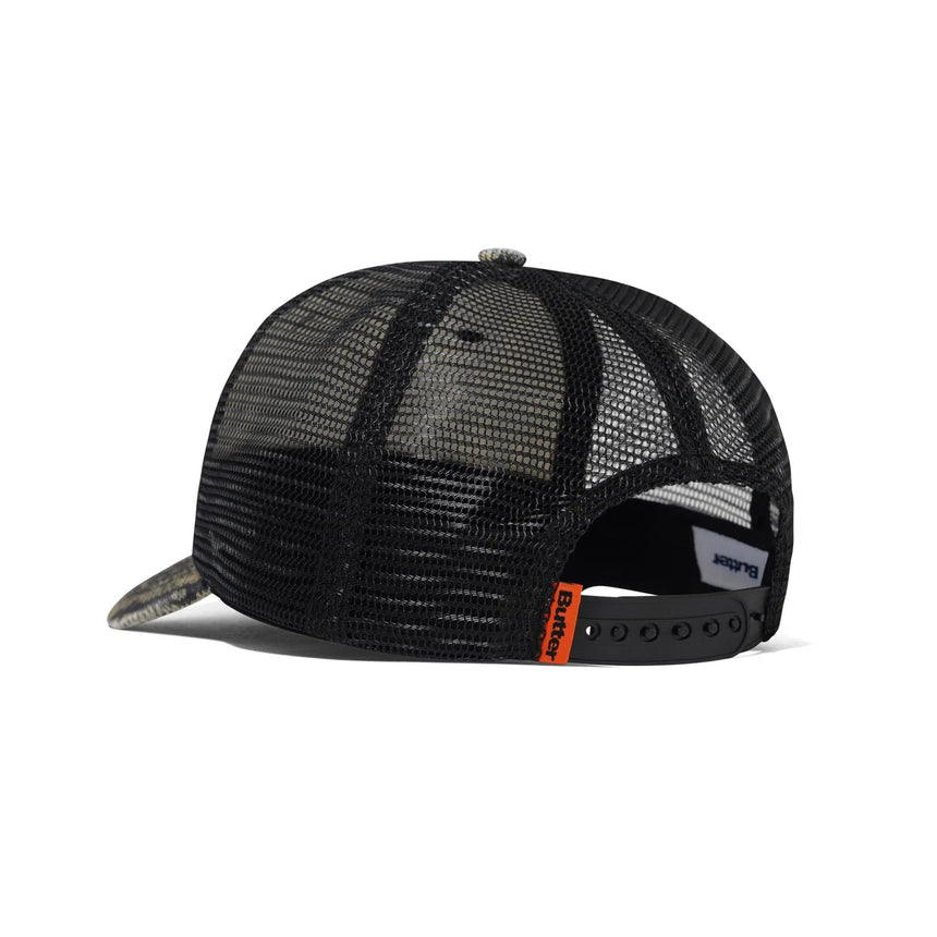 Butter Goods Pay Up Trucker Cap - Lowland Camo - Spin Limit Boardshop