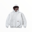 Butter Goods Plaid Lined Zip-Thru Hoodie - Ash - Spin Limit Boardshop