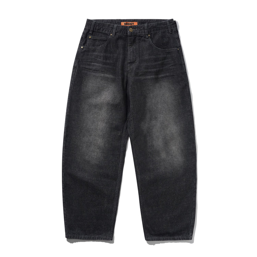 Butter Goods Scorpion Stitch Jeans - Slub Black - Spin Limit Boardshop