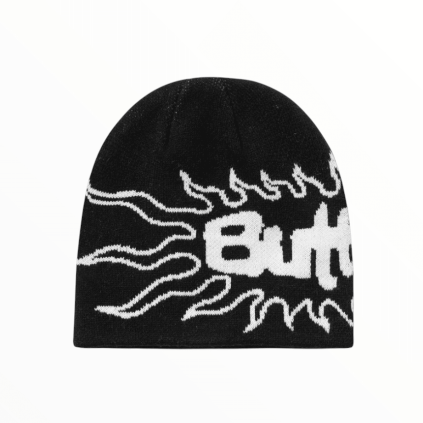 Butter Goods Solar Skully Beanie - Black - Spin Limit Boardshop