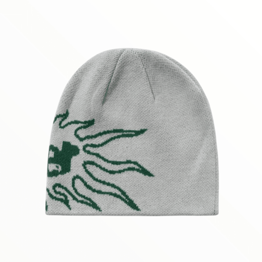 Butter Goods Solar Skully Beanie - Grey - Spin Limit Boardshop