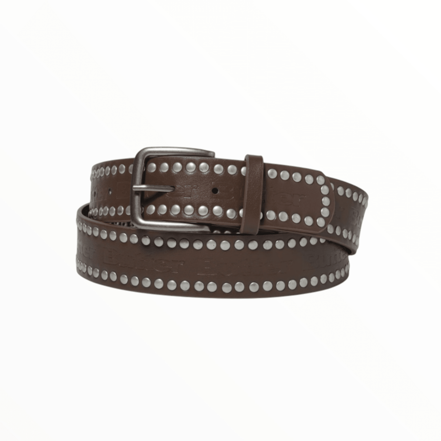 Butter Goods Studded Belt - Brown - Spin Limit Boardshop