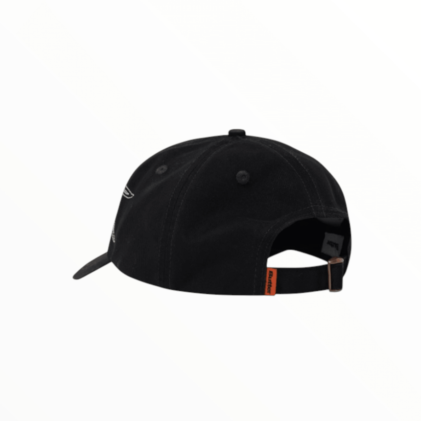 Butter Goods Trumpet 5 Panel Cap - Black - Spin Limit Boardshop