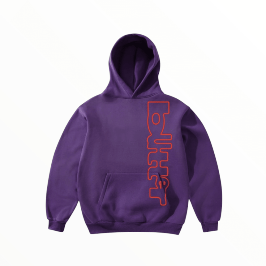 Butter Goods Warped Pullover Hoodie - Purple - Spin Limit Boardshop
