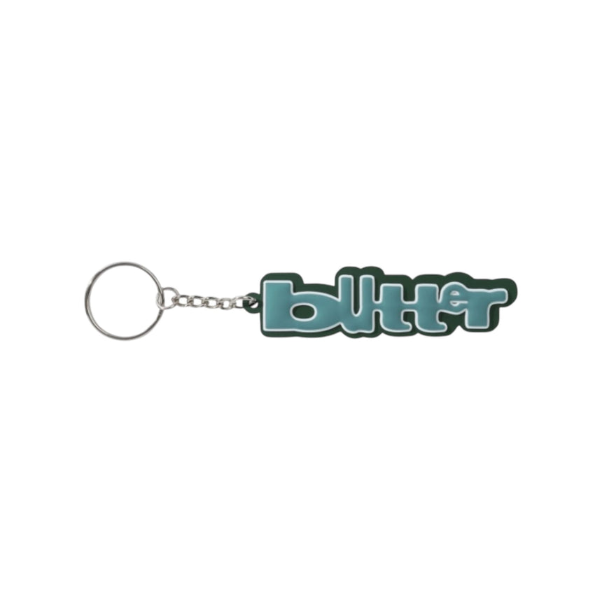 Butter Goods Warped Rubber Key Chain - Blue - Spin Limit Boardshop