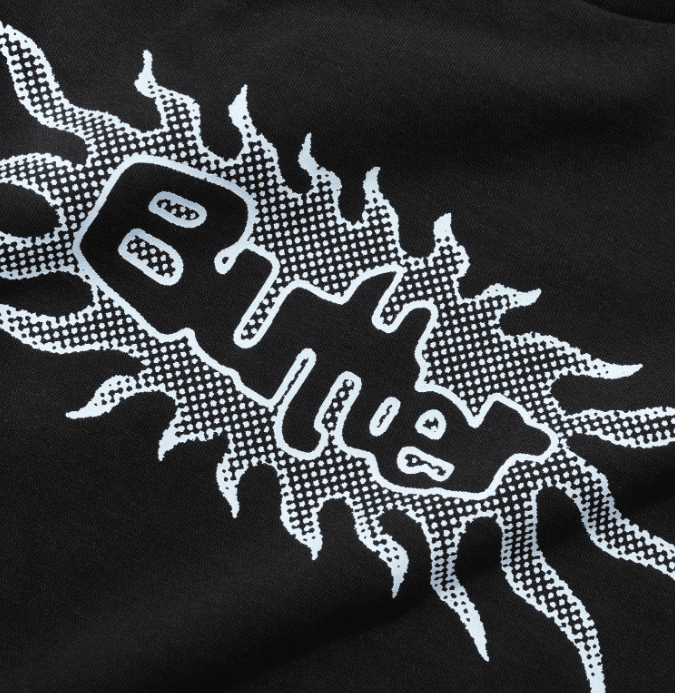 Butter Solar Tee - Black - Spin Limit Boardshop