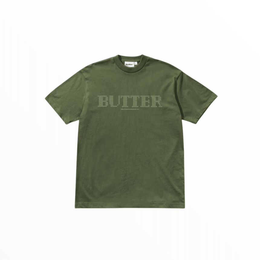 Butter Terminal Tee - Army - Spin Limit Boardshop