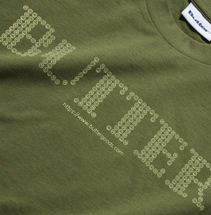 Butter Terminal Tee - Army - Spin Limit Boardshop