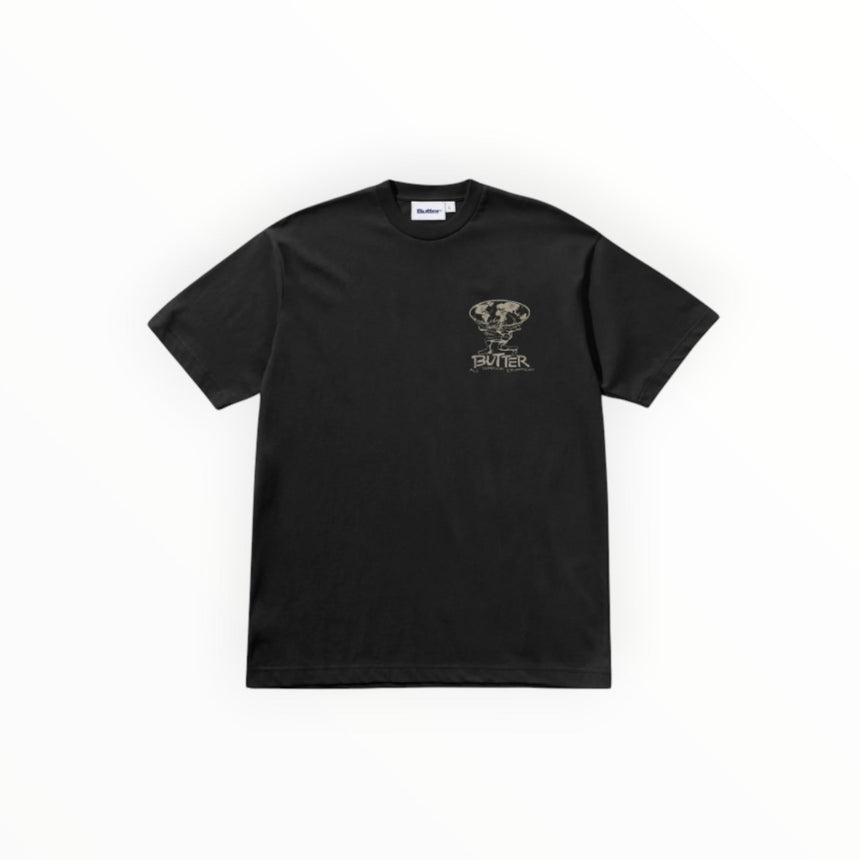 Butter Terrain Tee - Black - Spin Limit Boardshop