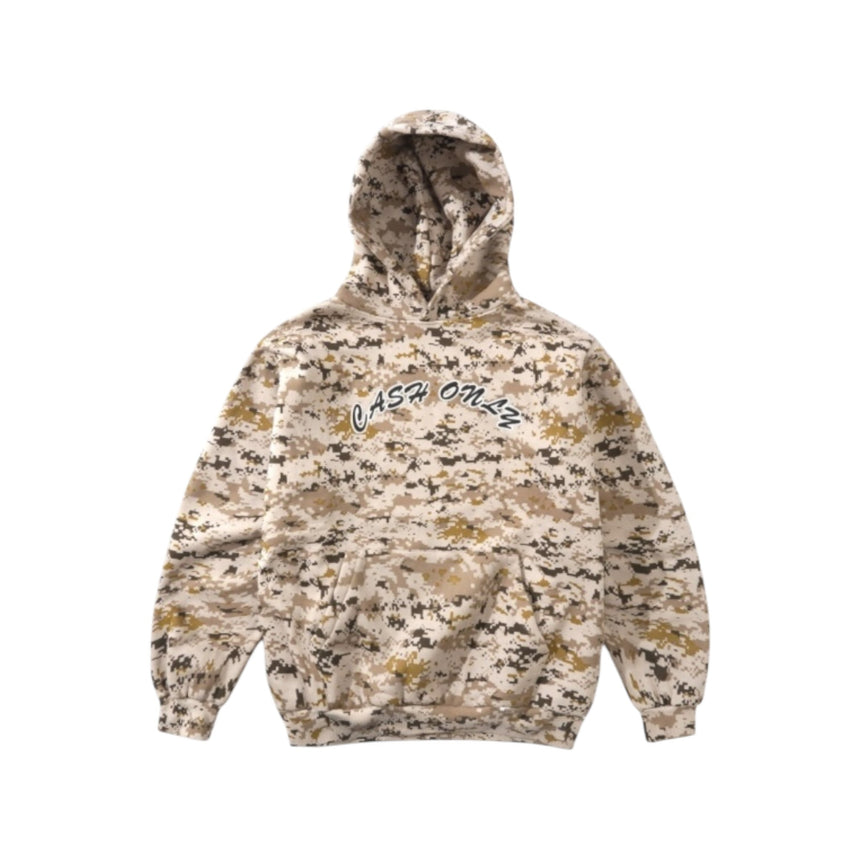 Cash Only Logo Pullover - Camo - Spin Limit Boardshop