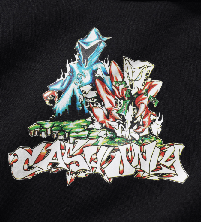 Cash Only Reaper Pullover - Black - Spin Limit Boardshop
