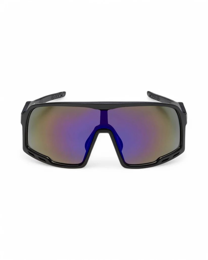 Chpo Henrik Sunglasses - Black Purple Mirror - Spin Limit Boardshop
