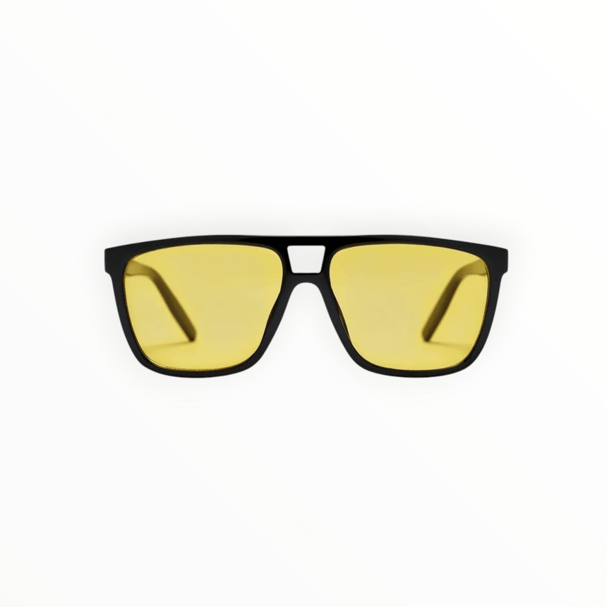 Chpo Siljian Sunglasses - Black Yellow - Spin Limit Boardshop