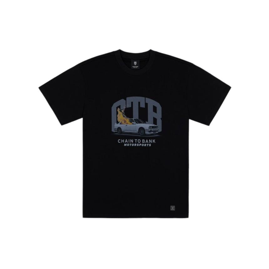 CTB Beemer On Fire Tee - Black - Spin Limit Boardshop