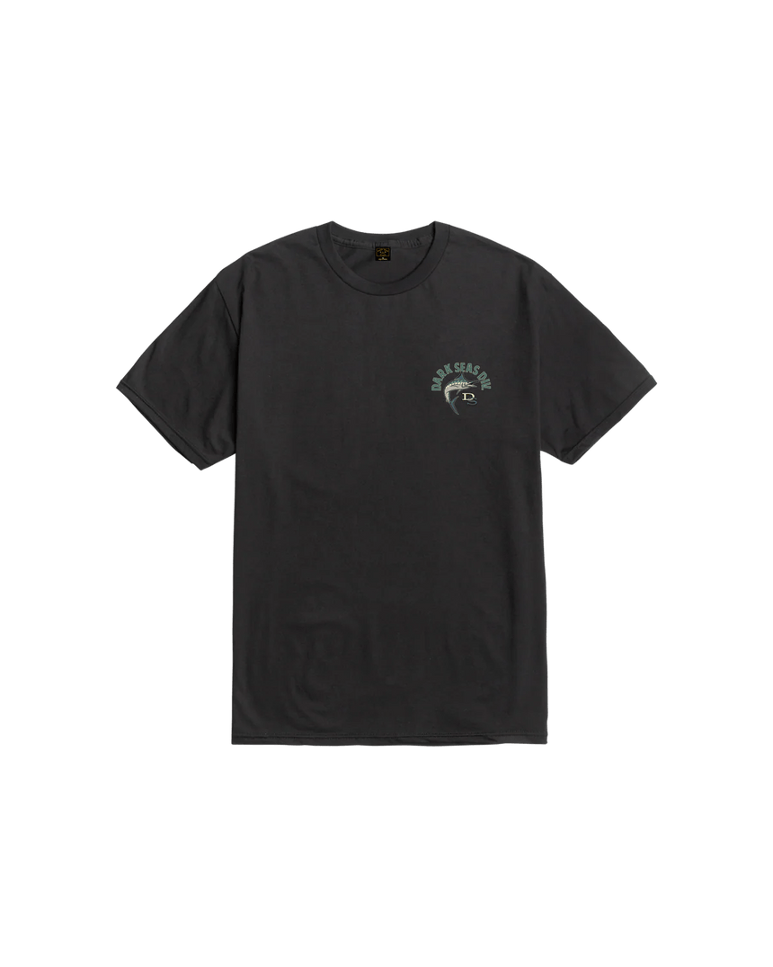 Dark Seas Fly The Flag Tee - Black - Spin Limit Boardshop