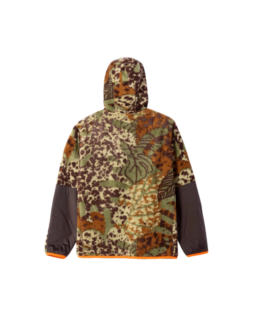 Dark Seas Glendora Sherpa Hooded Anorak - Camo - Spin Limit Boardshop