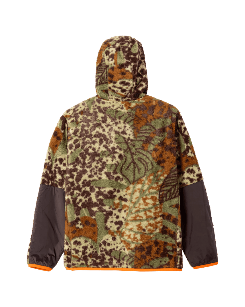 Dark Seas Glendora Sherpa Hooded Anorak - Camo - Spin Limit Boardshop