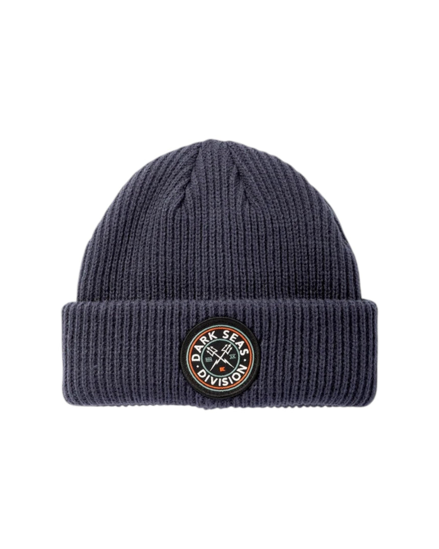 Dark Seas Nav Beanie - Navy - Spin Limit Boardshop