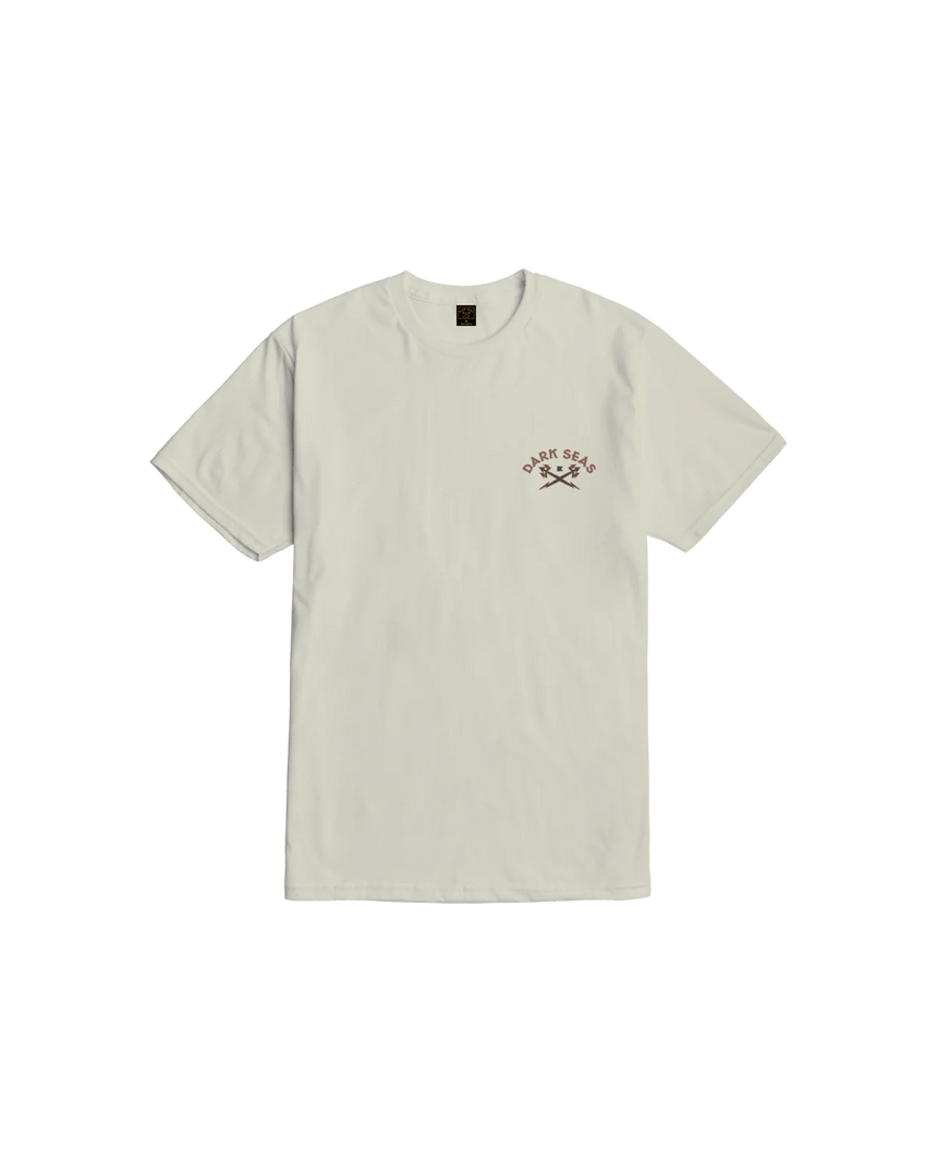 Dark Seas Never Sleep Tee - Cream - Spin Limit Boardshop