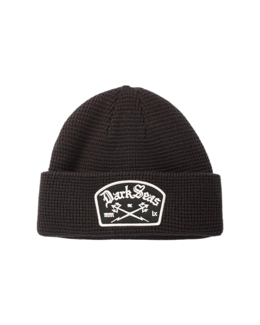 Dark Seas Varner Beanie - Black - Spin Limit Boardshop