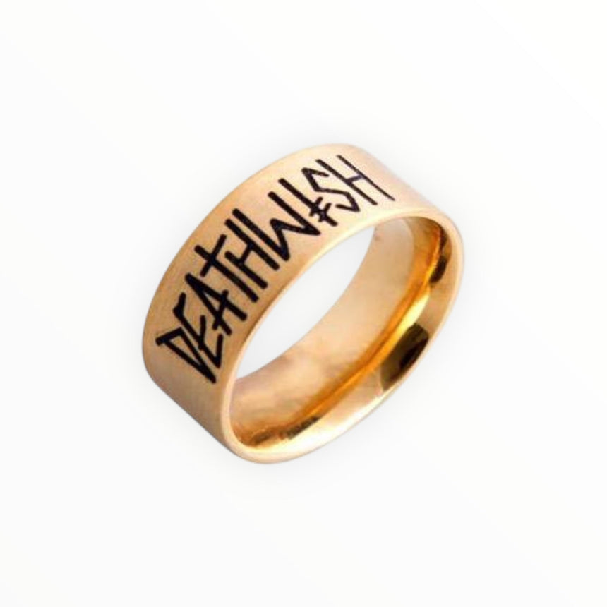 Deathwish Deathspray Ring - Gold - Spin Limit Boardshop