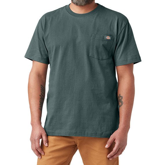 Dickies Heavy Pocket Tee - Clincoln Green - Spin Limit Boardshop