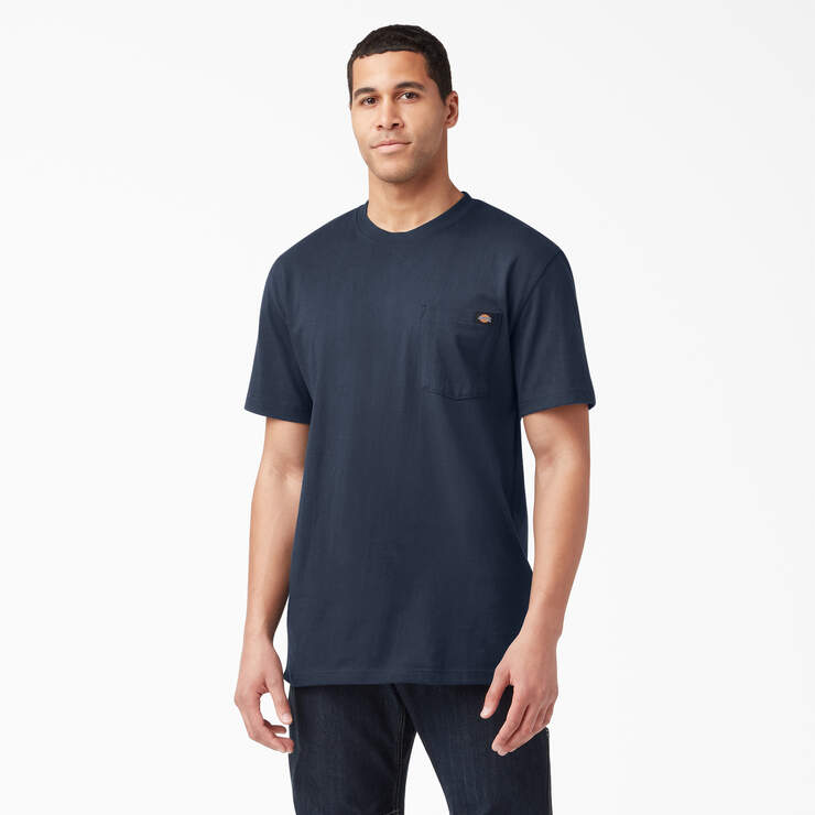 Dickies Heavy Tee - Dark Navy - Spin Limit Boardshop