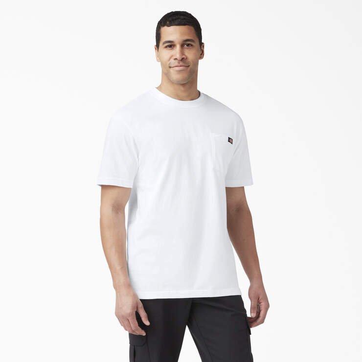 Dickies Lightweight Pocket Tee - White - Spin Limit Boardshop