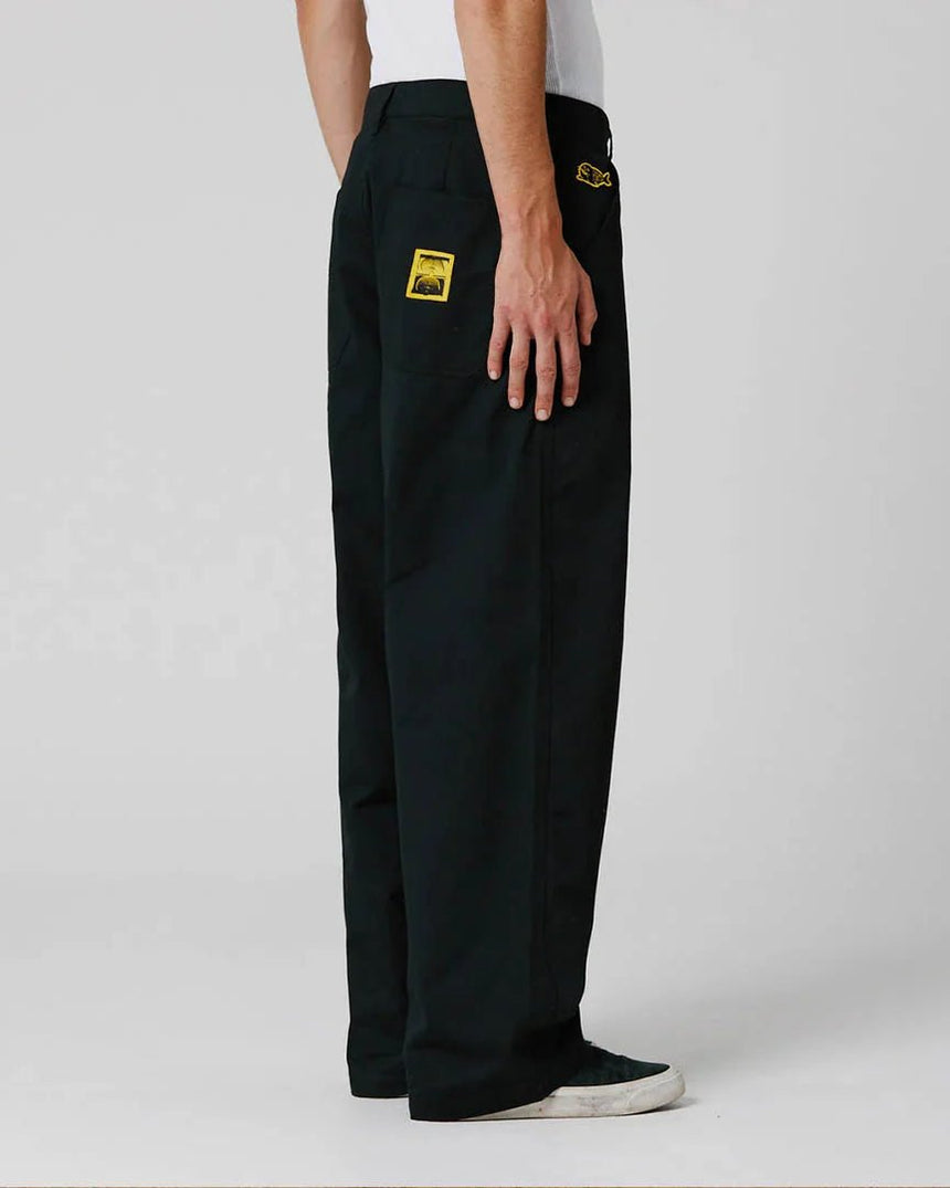 Former Reynolds Work Pant - Black - Spin Limit Boardshop