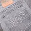 Frosted Classic Wavy Jeans Pants - Acid Wash Grey - Spin Limit Boardshop