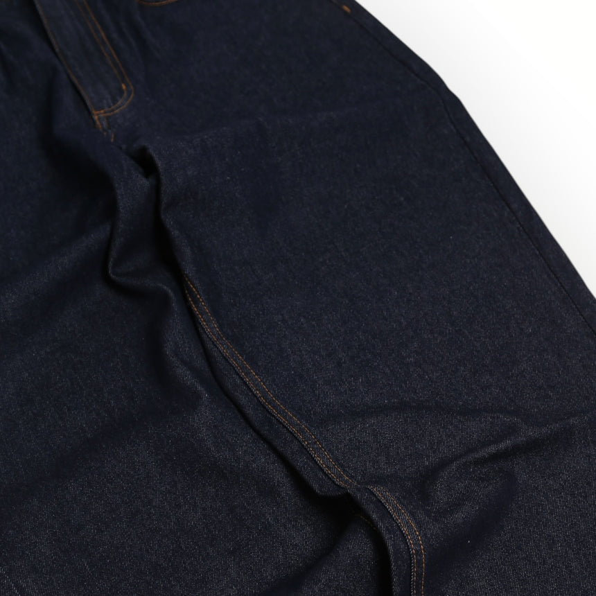 Frosted Classic Wavy Jeans Pants - Selvege Blue - Spin Limit Boardshop