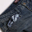 Frosted Classic Wavy Jeans Pants - Vintage Mid Blue - Spin Limit Boardshop
